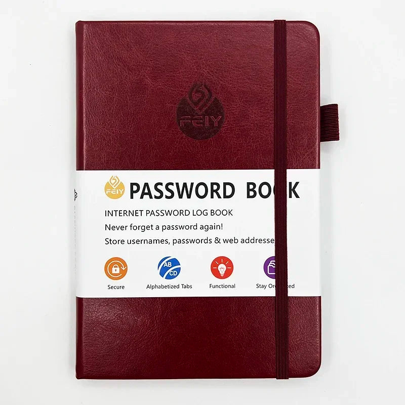 B6 Password Notebook Password Keeper Journal Notebook Organizer for Computer