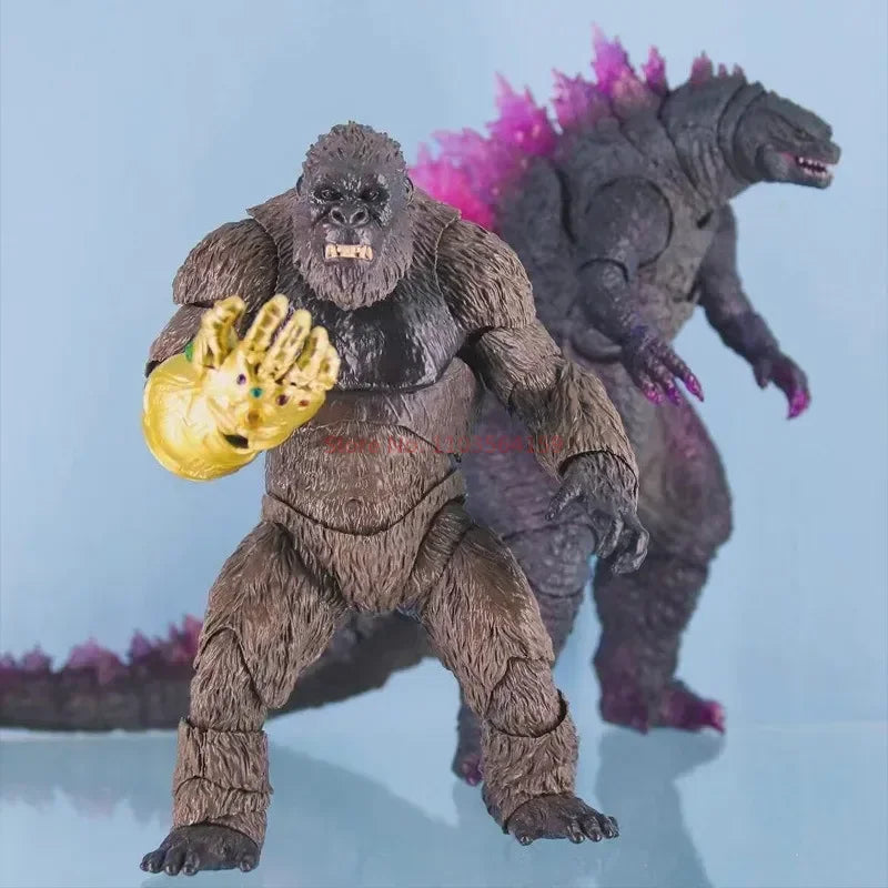 New Hiya Toys Exquisite Basic Godzilla Vs King Kong 2 The Rise Of The Empire Godzilla Rre-Evolved Ver. Action