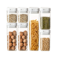 Pasta Storage Box Transparent Plastic Grain Seal Tank