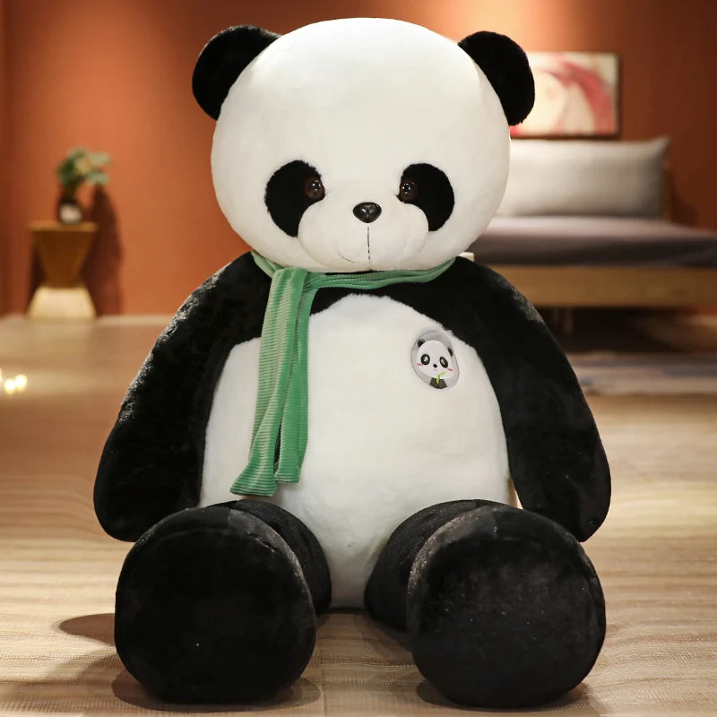 Giant Size Cute Panda Plush Toys Animal Stuffed Dolls Soft Pillow