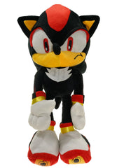 40cm New Dark Hell Blue Black Shadow Hedgehog Sonic Plush Toy  Stuffed Doll Animal Cotton Toys Kids Birthday Gifts