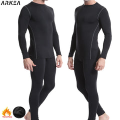 Men's Compression Set maglia termica uomo Fitness Sport Wear