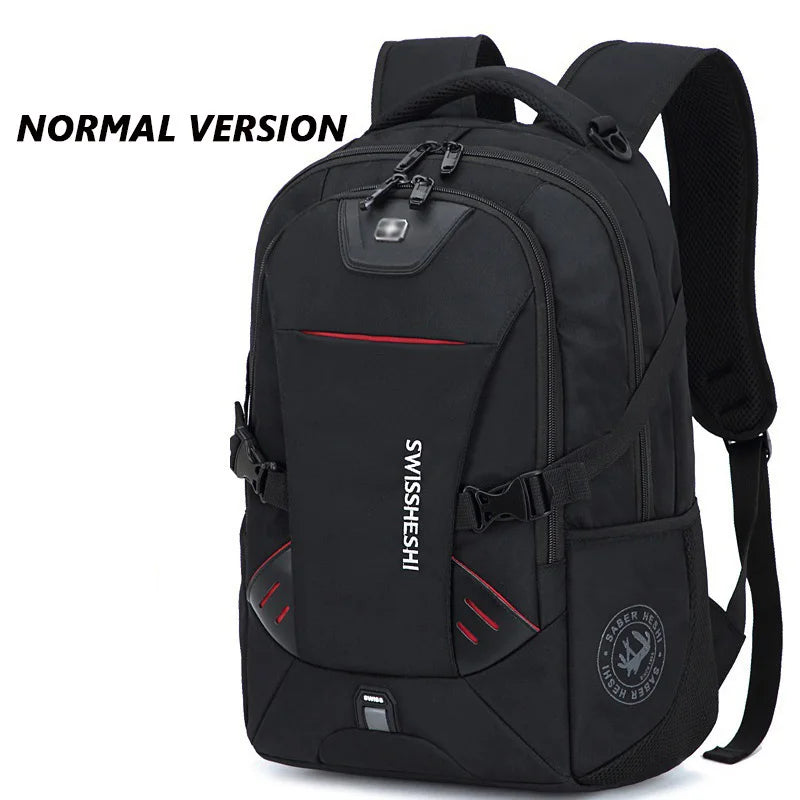 Men's Backpacks Anti-Theft Waterproof Multifunctional 17-Inch Laptop Bag