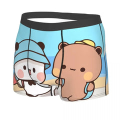 Spring Outing Men Boxer Briefs Underwear Bubu Dudu Cartoon Highly Breathable High Quality Sexy Shorts Gift Idea