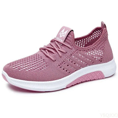 Women Flat Casual Shoes Fashion Breathable Mesh Vulcanized Shoes Women Sneakers