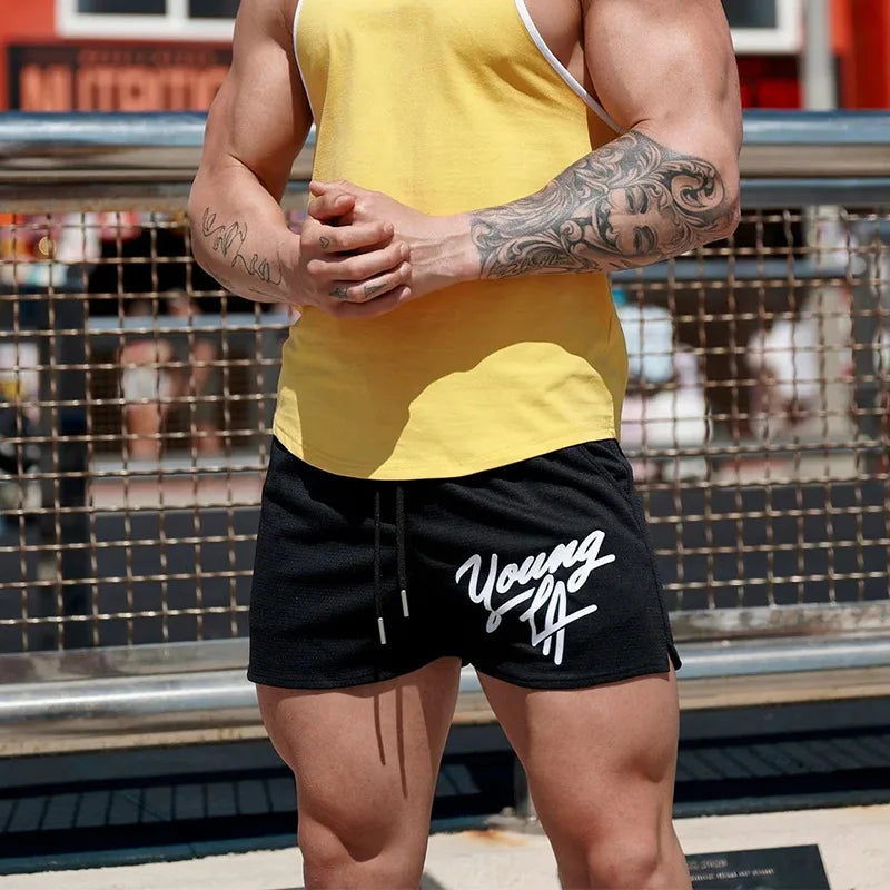 Men's Shorts American Style Fashion Brand Clothing Casual Shorts