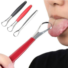 Tongue Scraper Cleaner For Adults Stainless Steel Tongue Cleaning Tools