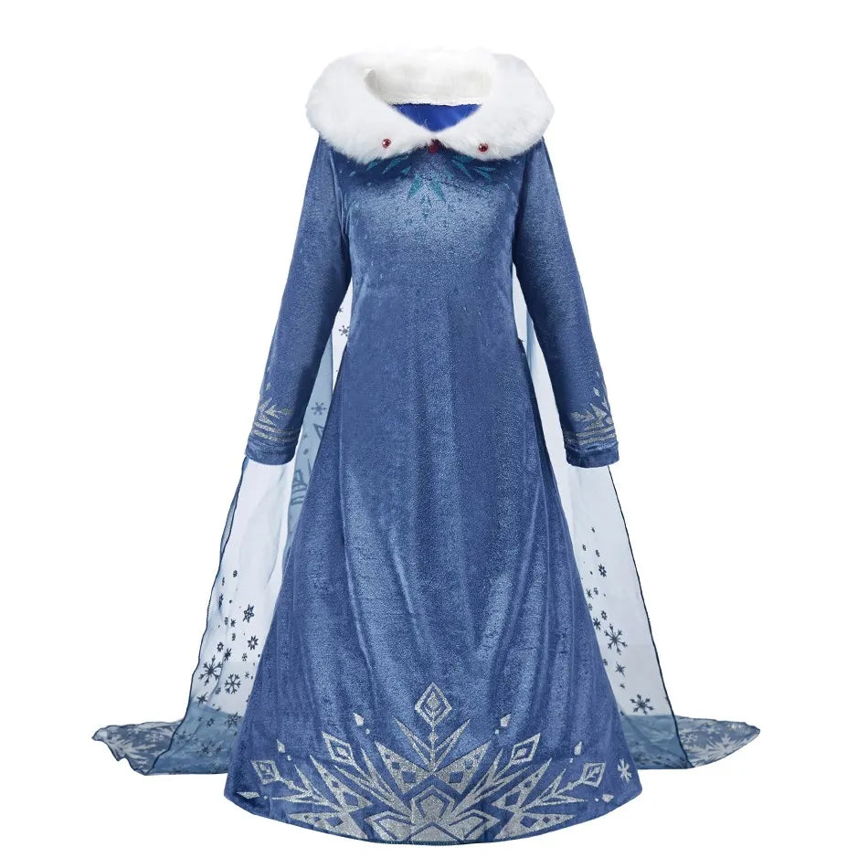 Costume Kids Halloween Cosplay Princess Dress