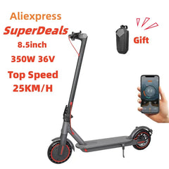 350W Electric Scooter 36V 10.4AH Battery 30KM Range City Commuter Smart E Scooter Foldable Electric Scooter for Adults