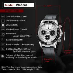 Men Quartz Top Brand Luxury Automatic Date Wristwatch for Men Waterproof Sport Chronograph Clock Mans