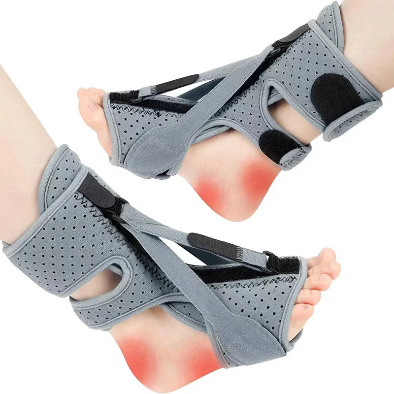 Adjustable Night Splint For Plantar Fasciitis Pain Relief Soft Foot Drop Brace Sleeping Achilles Tendon Stretcher Boot Nighttime