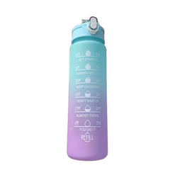 Motivational Sports Water Bottle for Active Living