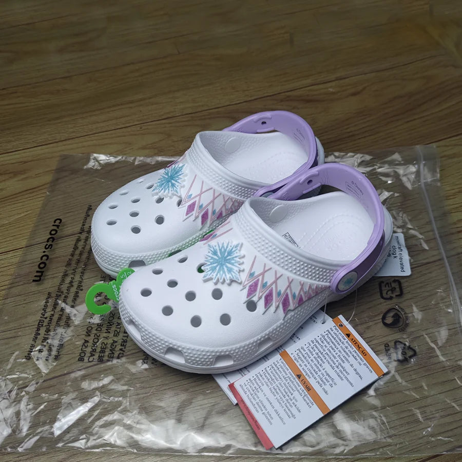 Disney Children'S Croc Shoes Frozen Boys Girls Beach Shoes Slippers Sandals