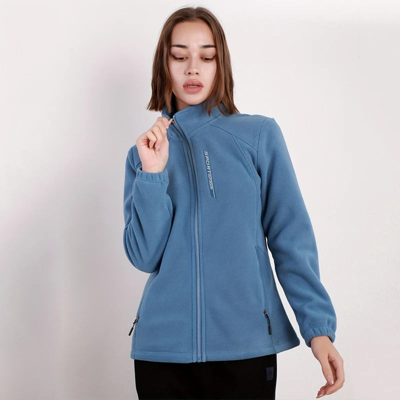 Women Winter Sports Jacket Outdoor Running Jackets Sportswear