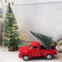 Christmas Trucks Ornaments Christmas Gifts for Kids Transporting Xmas Tree Car Christmas Decoration 2025 New Year Gift Navidad