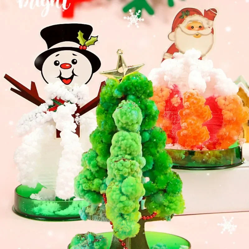 Magic Growing Christmas Tree Paper Crystal Trees Blossom Toys