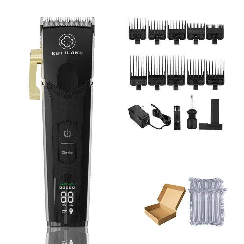 Hair Clipper with Replacement Blade Hair Trimmer for Men Professional Rechargeable Hair Cutting Machine