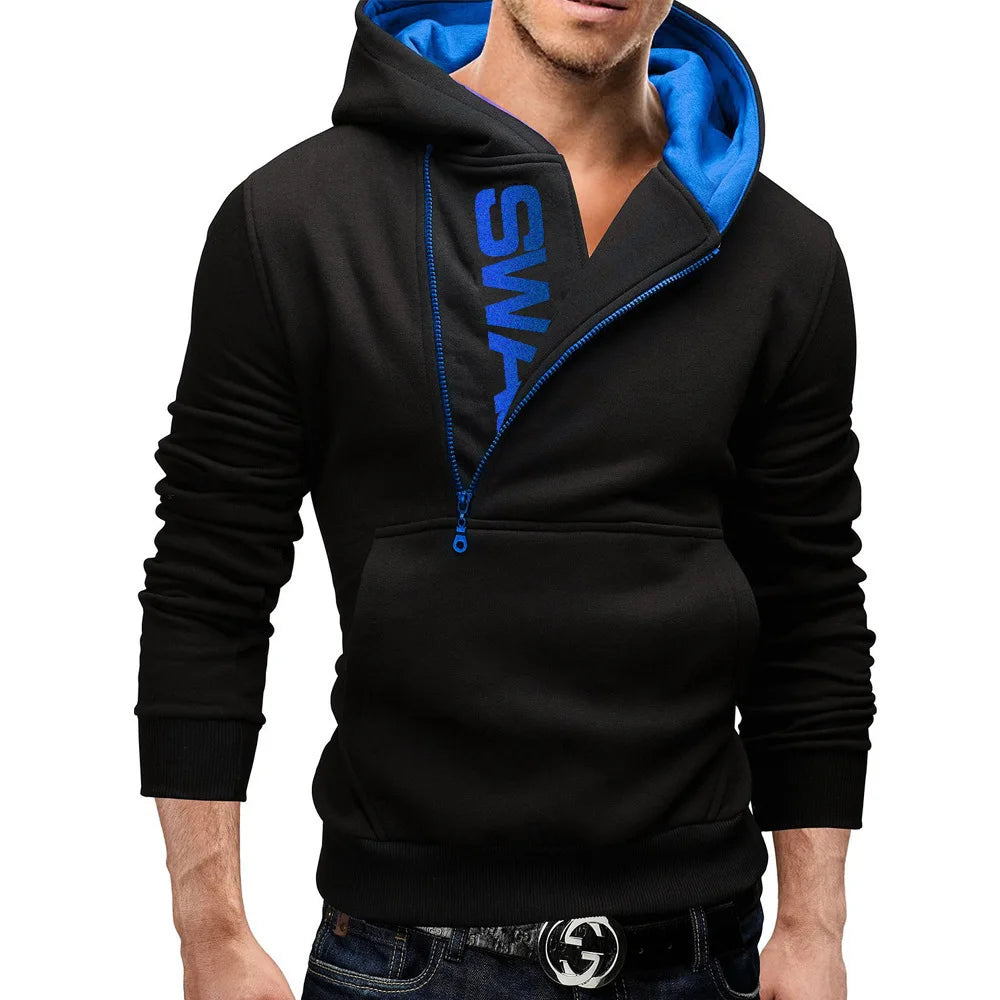 Men's Hoodie Zipper Pocket Polka Pot Print Hoodie Sweatshirt Sport Outdoor Casual Everyday Hoodie Slim Fit Sweatshirt