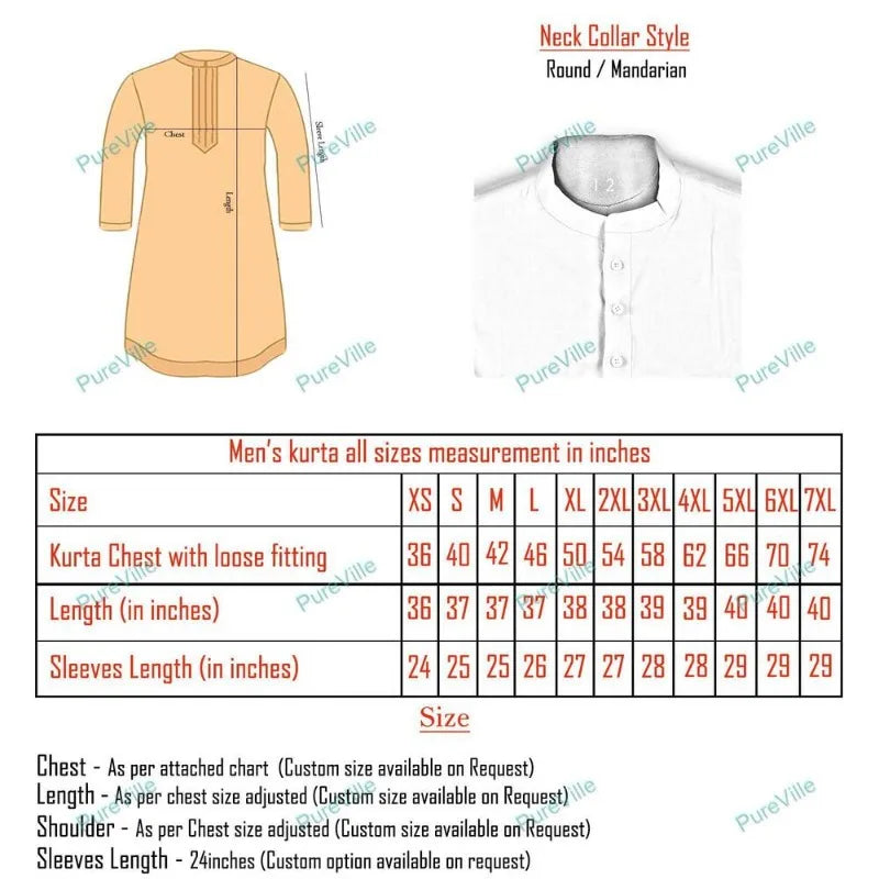 Men's Kurta Blue Cotton Men's Shirt Long Fashion Kurta Handmade Shirt