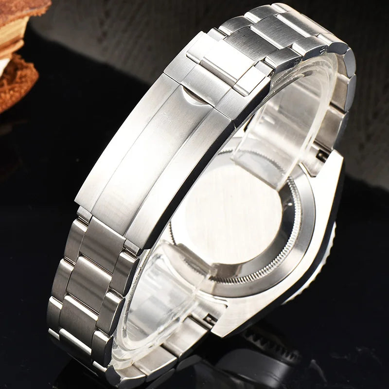 40mm Automatic Custom S Logo Watch For Men Sub-Mariner Design Waterproof  Wrist Watch