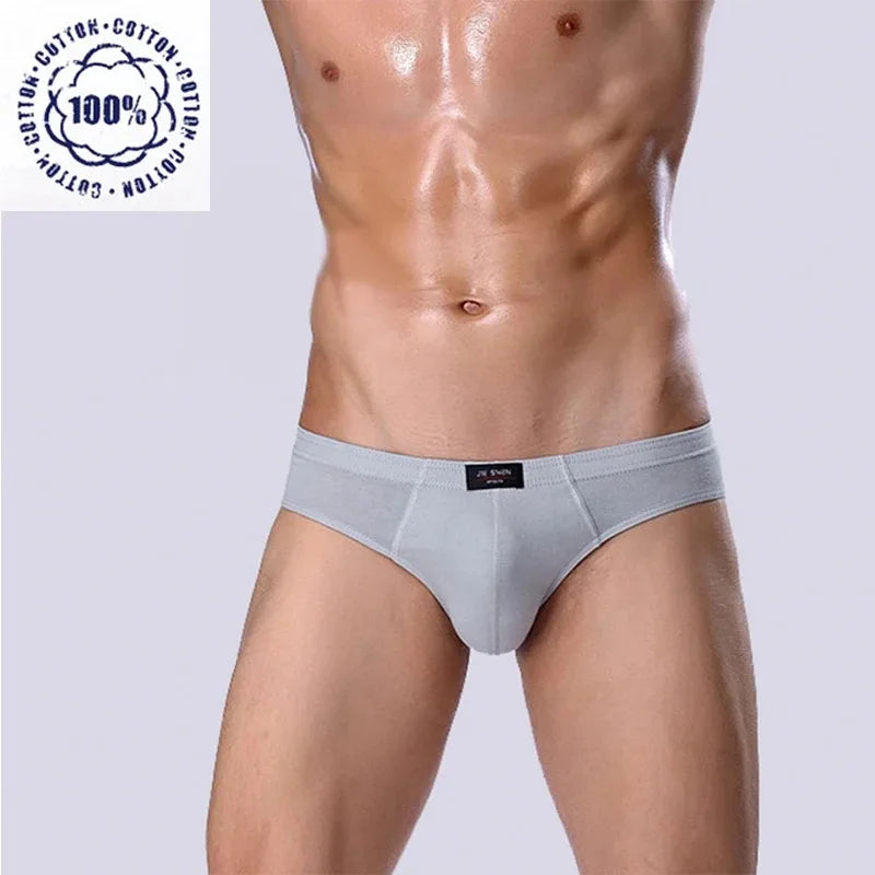 Men's Underwear Cotton Middle-aged Men's Briefs  Men's Shorts