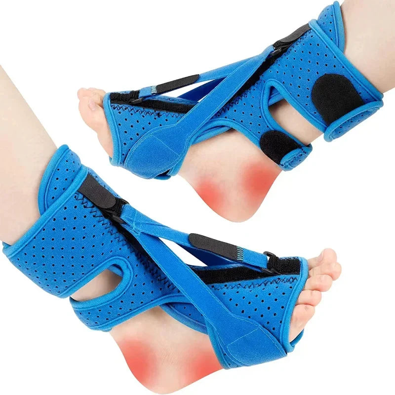 Adjustable Night Splint For Plantar Fasciitis Pain Relief Soft Foot Drop Brace Sleeping Achilles Tendon Stretcher Boot Nighttime