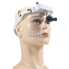 Dental Head mounted Headlights, Headband Oral Lighting Fixtures. Surgical Lamp. Built In Battery LED Spotlight Headlights