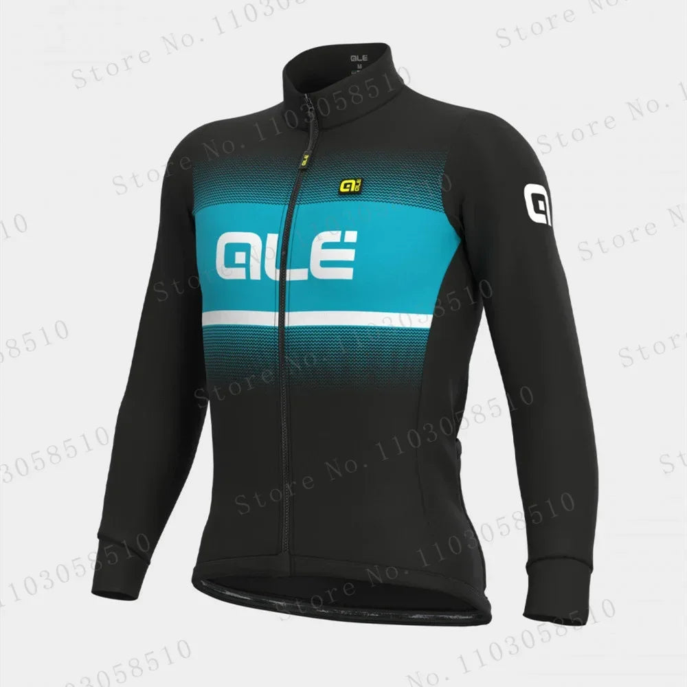 Men's Winter Cycling Jacket Warm Long Sleeve Weatherproof Windbreaker MTB Road Bike Bicycle Fleece Sports Cycling Clothing Coat