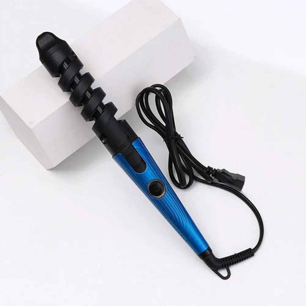 Electric Curling Iron Fast Heating Portable Hair Curler Automatic Egg Roll