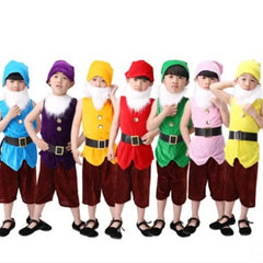 Carnival Cosplay Clothing Christmas Performance Seven Dwarfs Costume
