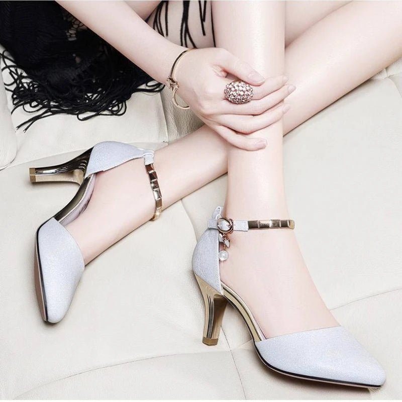 Women High-heeled Sandals Summer Female Shoes