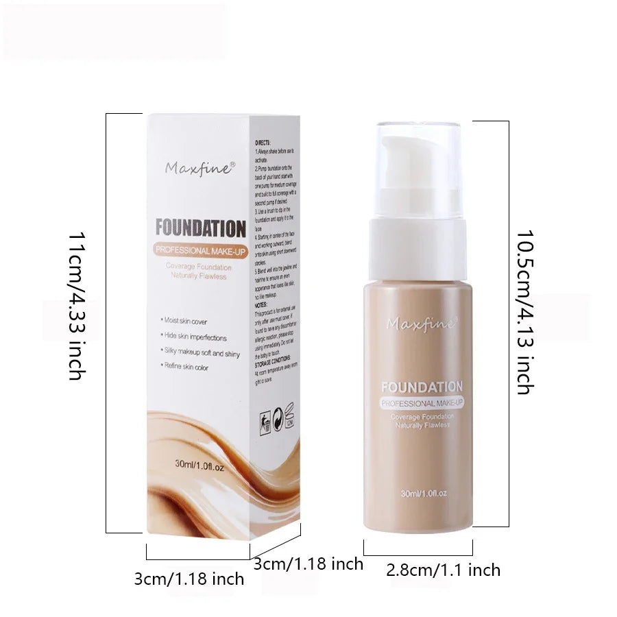 Liquid Foundation Effective Concealer Matte Liquid Foundation