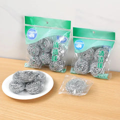 6 packs Stainless steel cleaning balls