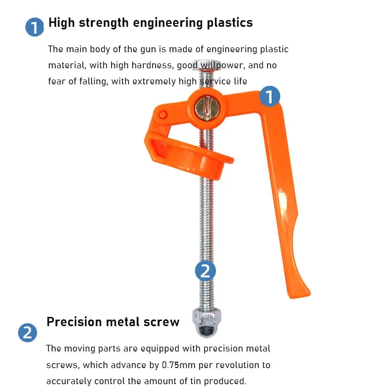 Solder Paste Extruder Welding Green Oil Booster Propulsion Tool