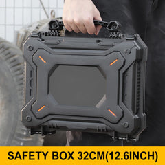 Tool Box Hard Carry Case Bag Waterproof Safety Carrying Case PU Portable Tools