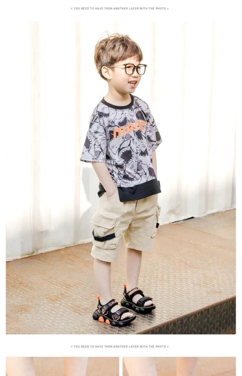 Boys Beach Sandals Kids Summer Shoes