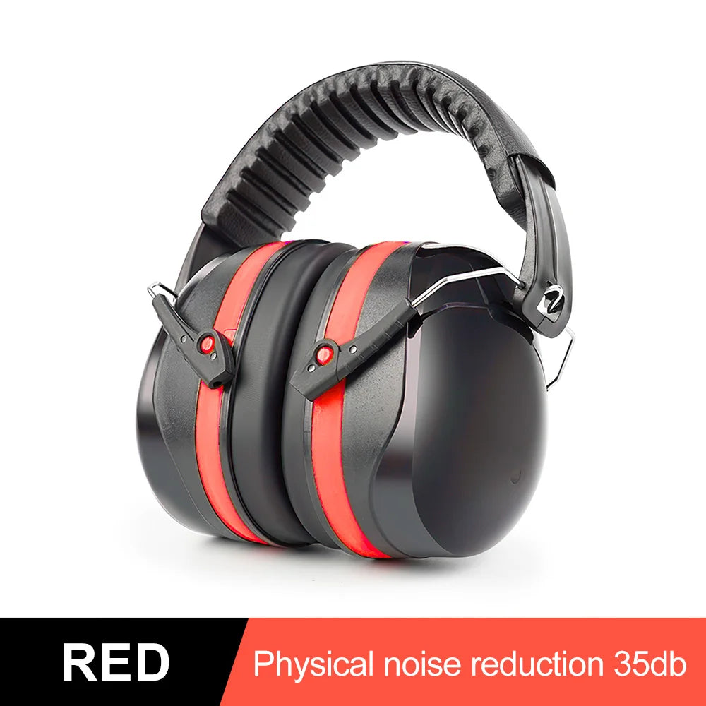 Adjustable Ear Defenders Noise Earmuffs 36db Noise Reduction Hearing Protection Headphones for Hunting Shooting Work Study