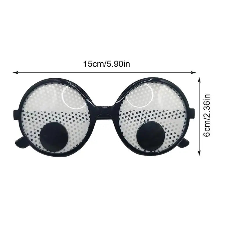 Eyeball Glasses Prank Glasses For Gags Eye-Catching Party Glasses Accessories