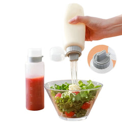 Holes Condiment Squeeze Bottle Kitchen Ketchup Mustard Bottle