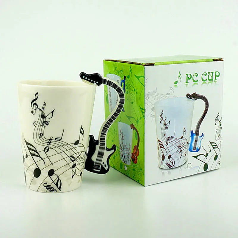 Cute Coffee Tea Milk Stave Mugs