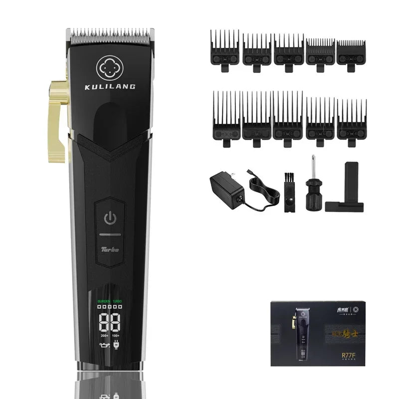 Hair Clipper with Replacement Blade Hair Trimmer for Men Professional Rechargeable Hair Cutting Machine