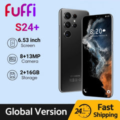 FUFFI S24+ Smartphone Android 6.53 inch 4000mAh Dual SIM 16GB ROM 2GB RAM Google Play Store Mobile phones Original Cellphones