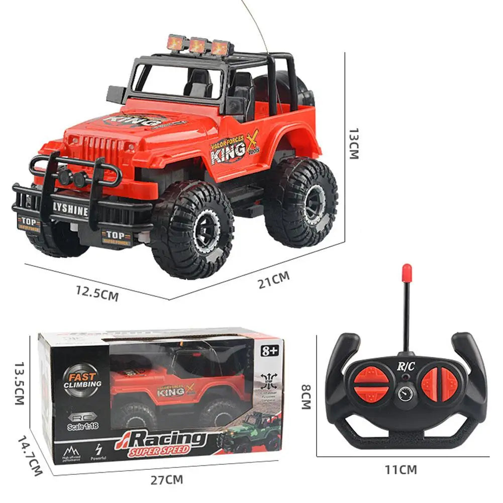 Remote Control Car 4-Channel Off-Road Vehicle Electric Remote Control Car