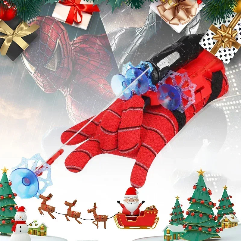 Christmas Present  Movie Cosplay Launcher Spider Silk Glove Web Shooters