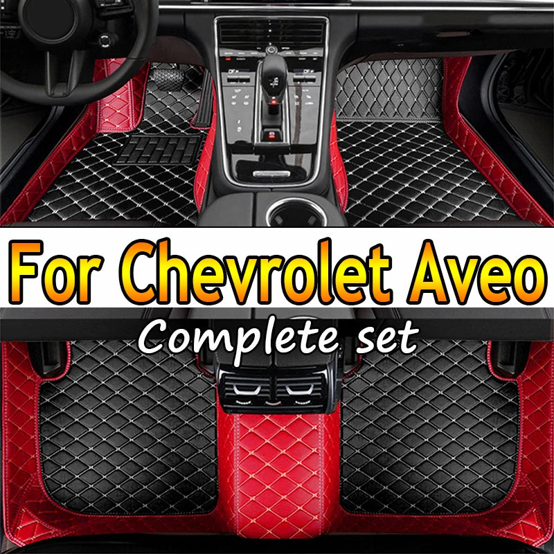 Car Floor Mats For Chevrolet Auto Accessories Leather Waterproof Protector