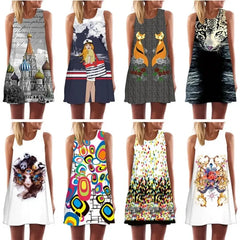 Women's Fashion Summer Dresses for Women Female Clothing