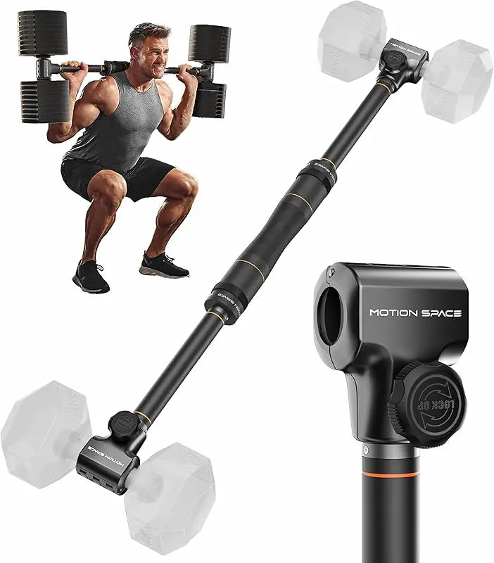 AQFlexibell Dumbbell Converter - 260 LBS Weight Capacity ...Convert Dumbbells to Barbell and Kettlebell