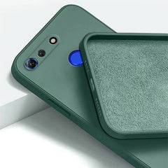 Original Square Liquid Silicone Mobile Case