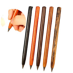 Unlimited Writing Wooden Eternal Pencil Student Art Sketch Pencil No Ink Painting Tools Replaceable Nib School Supply Stationery