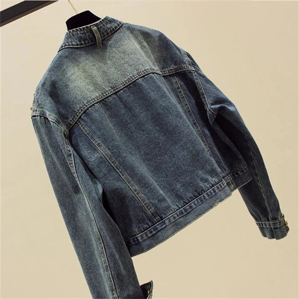 Street Jean Jackets For Women  Designer Stylish Denim Coat Women's